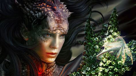 Wallpaper : fantasy art, dragon, mythology, screenshot, fictional character, special effects ...