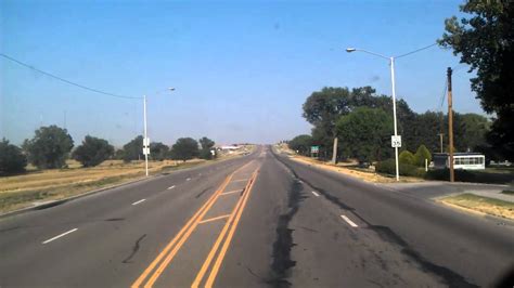 Archived Video as we rolled through Meade, Kansas on US HIghway 54 East ...