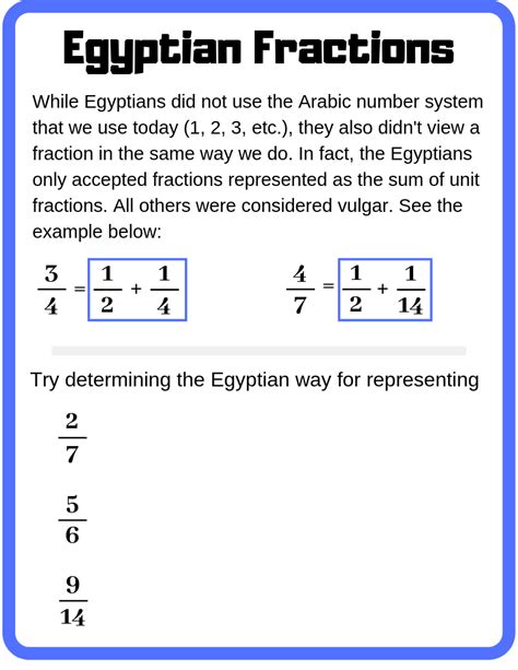 Egyptian Fractions