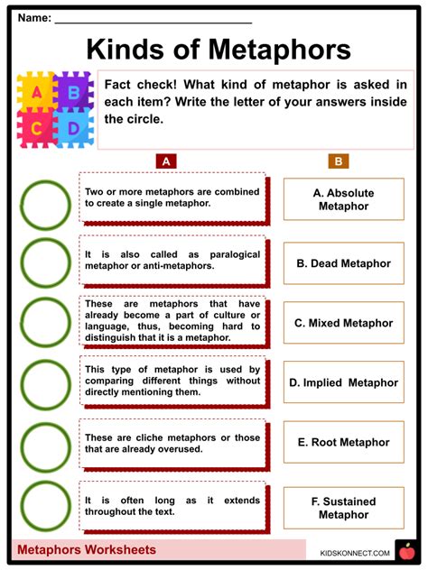 Metaphor Examples, Definition and Worksheets | What is a Metaphor? (2022)