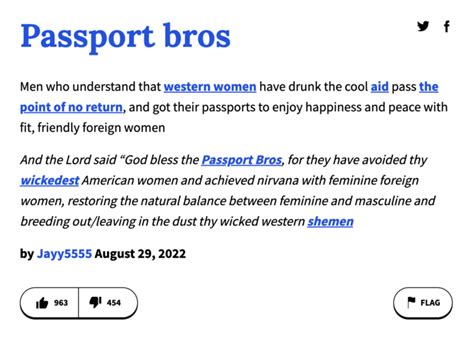 Passport Bros Definition | Passport Bros | Know Your Meme