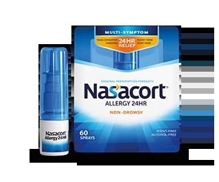 Allergy 24HR | Nasacort® Nasal Allergy Relief Spray