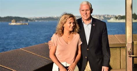 Mike Pence's daughter Charlotte shares first photo from her secret ...