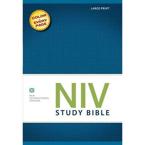 Study Bible-NIV-Large Print (Hardcover) - Walmart.com - Walmart.com