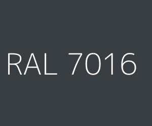 Colour RAL 7016 / Anthracite grey (Grey shades) | RAL colour chart UK