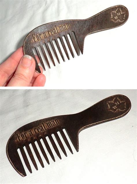 Beard comb Wooden Beard Comb Vintage style Combs Gift for dad