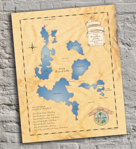 Harris Chain Of Lakes Map - Maps For You