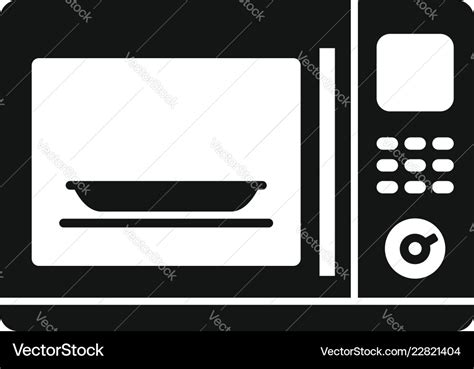 Microwave Icon Vector