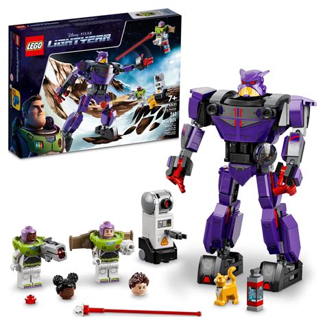 LEGO Disney and Pixar’s Lightyear Zurg Battle 76831 - Buildable Robot ...