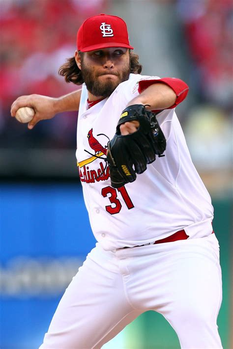 Game 2 of the NLDS- relief pitcher Lance Lynn 10-08-12 | Cardinals ...