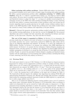 Sublinear Time Algorithms for Several Geometric Optimization (With Outliers) Problems In Machine ...