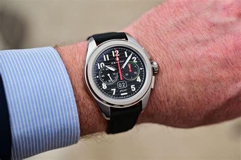 Hands-On: The Steel Zenith Pilot Big Date Flyback