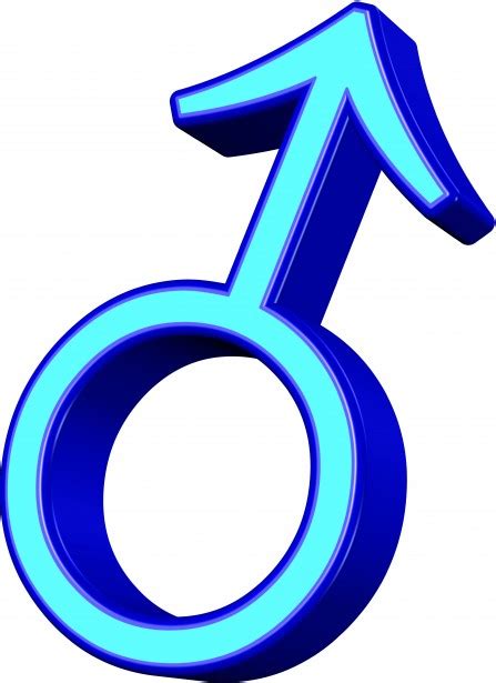 Male Symbol In 3d Free Stock Photo - Public Domain Pictures