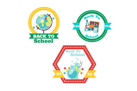 Back to School Logo Bundle Graphic by bhaart.studio · Creative Fabrica