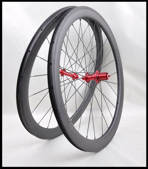 700C super light carbon road bike tubuless wheels 3K matt best 23mm wide clincher 60mm wheelset ...