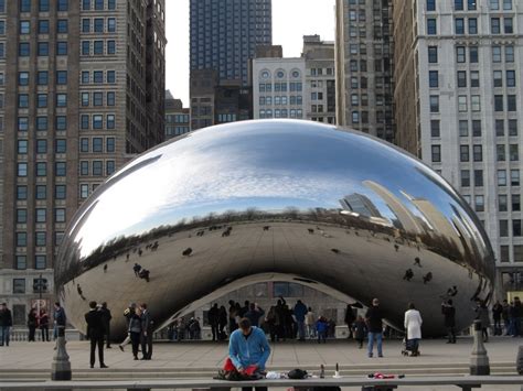 "The Bean" Chicago | Cloud gate, Landmarks, Chicago