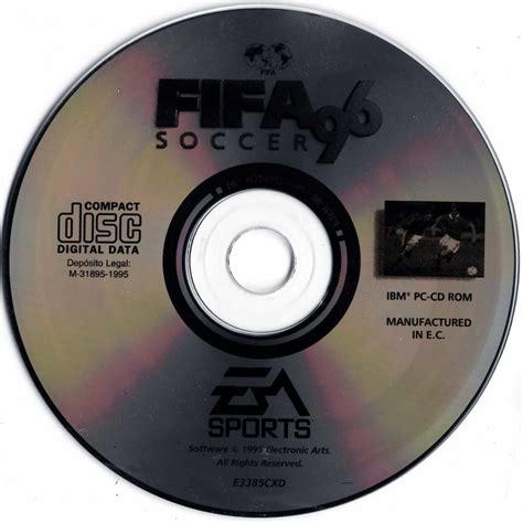 FIFA Soccer 96 (1995) box cover art - MobyGames