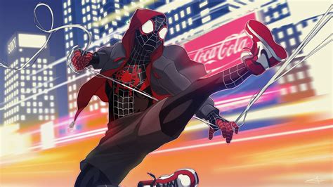 Download Miles Morales Spider Verse Wallpaper - Spider-man: Into The ...