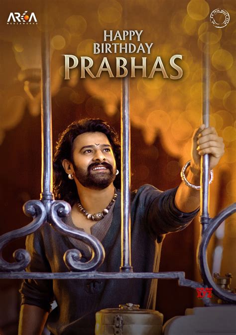 Rebel Star Prabhas Birthday Wishes Poster From Baahubali Team - Social News XYZ