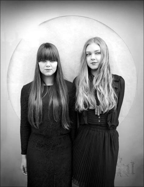 First Aid Kit band, they are so beautiful, their music is pure. They ...