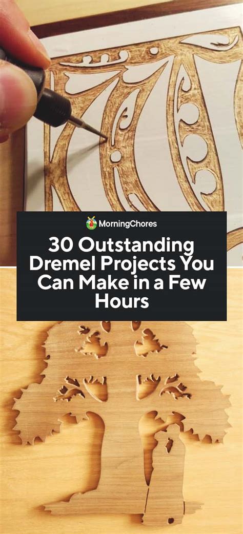 30 Outstanding Dremel Projects You Can Make in a Few Hours