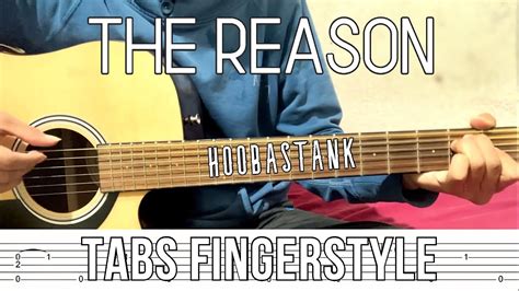 The Reason - Hoobastank - Fingerstyle Guitar Tabs - YouTube