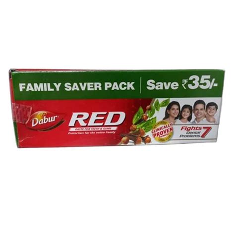 Gel Cool Mint Dabur Red Toothpaste, Packaging Size: 500g at Rs 210 in Indore