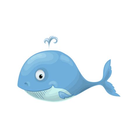 Cute Baby Whale Clipart