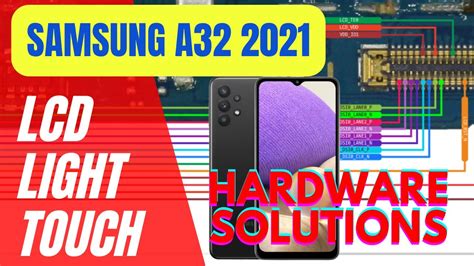 SAMSUNG A32 2021 (SM-A325) / display | light | touch | diode mode | hardware solutions - YouTube