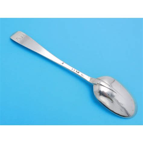 Chester Rattail Table Spoon, 1726 Pemberton » Antique Silver Spoons