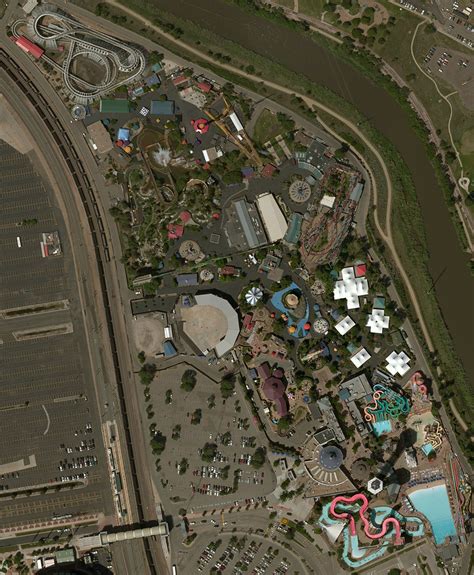 Elitch Gardens Map | Fasci Garden