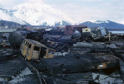 Alaska's Good Friday earthquake in shocking images, 1964 - Rare Historical Photos