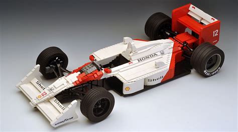 Motorized LEGO Car ~ Lego Mclaren Mp4 F1 Formula Cars Moc Race Build ...