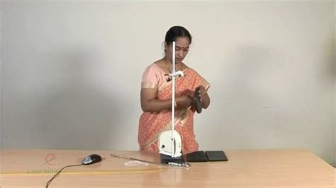 Torsional Pendulum Physics Lab Experiment - VTU e Learning - YouTube