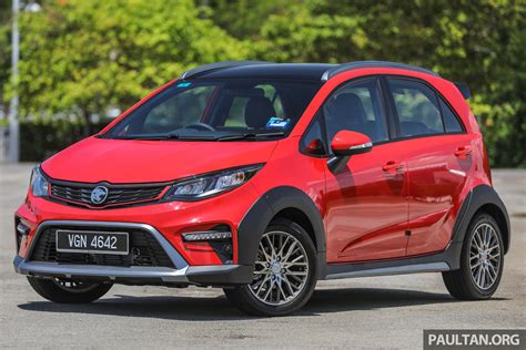 2023 Perodua Axia size comparison vs old Axia, Myvi, Proton Iriz ...