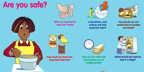 Food Safety and Hygiene Diagram | Quizlet