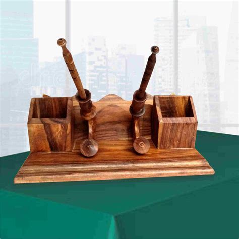 Shop Now Wooden Desk Organizer Pen Holder