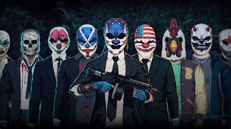 Payday 2 🔪🔫 | Payday 2, Payday 2 masks, Payday the heist