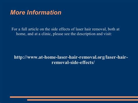 Laser hair removal side effects