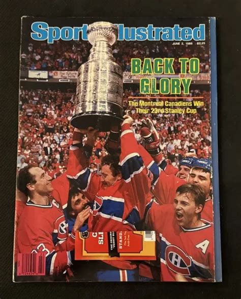 SPORTS ILLUSTRATED MAGAZINE June 2, 1986 Montreal Canadiens Stanley Cup Champs $5.00 - PicClick
