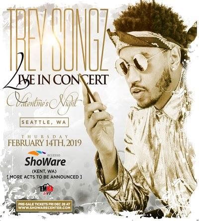 Trey Songz Special Valentines Concert: Seattle WA