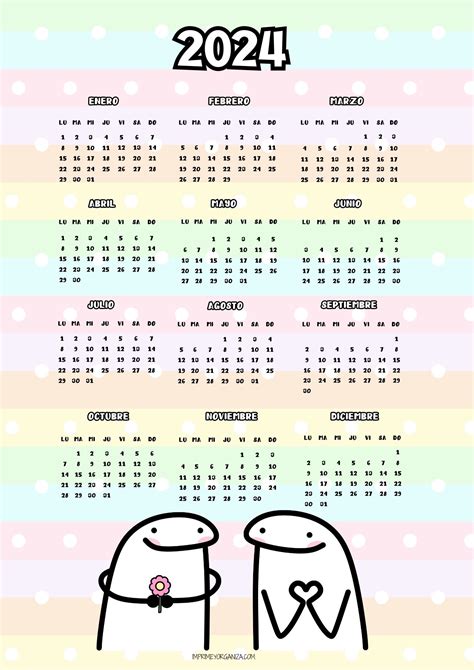 Organiza Tu Ano Con El Calendario 2024 Imprimible Y Gratuito – Modafinil24