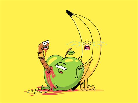 An Apple a Day... by Crispe - Chris Phillips on Dribbble