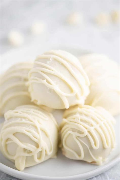 White Chocolate Peanut Butter Balls - Build Your Bite