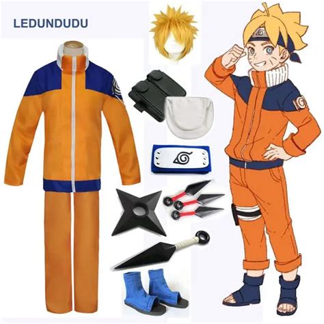 Naruto Shippuden Uzumaki Naruto 1st Cosplay Costumes Adult Men Fancy ...