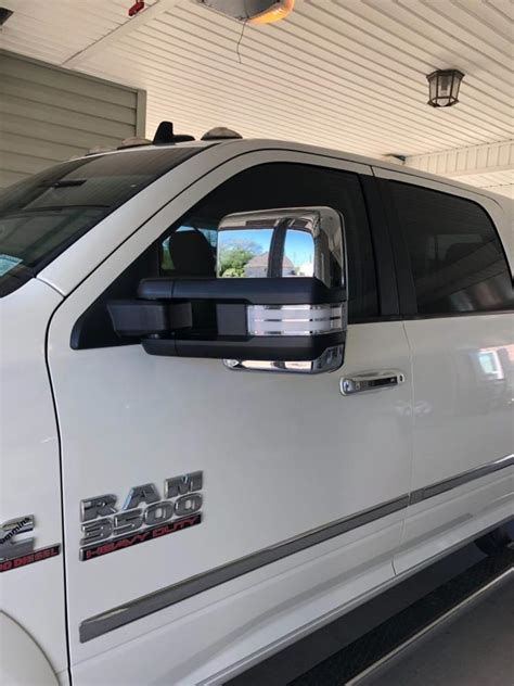 GM Style Dodge Ram 1500 Tow Mirrors (2009-2018) - Style 2 – Boost Auto ...