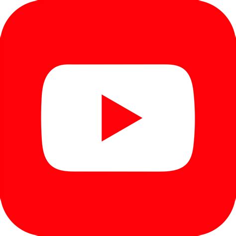 Youtube logo icon, social media icon 23741187 PNG