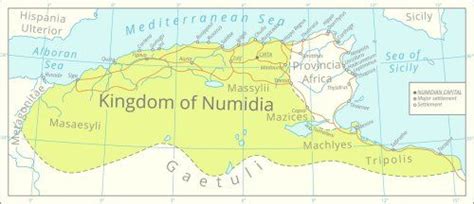 A map of the Kingdom of Numidia I threw togetherby... in 2021 | Map, Kingdom, Places to visit