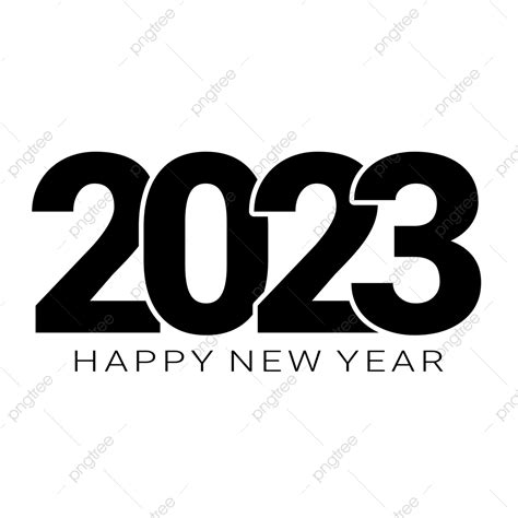 2023 Year Calendar Vector Art PNG, Happy New Year 2023 Calendar, Happy ...