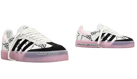 Hello Kitty x Adidas Samba 2.0: First Look – Footwear News